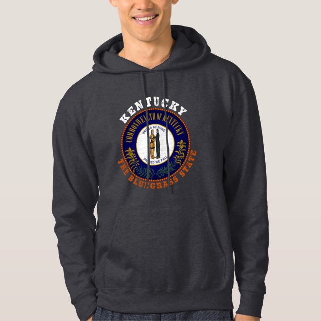 KENTUCKY BLUEGRASS STATE FLAG HOODIE (Front)