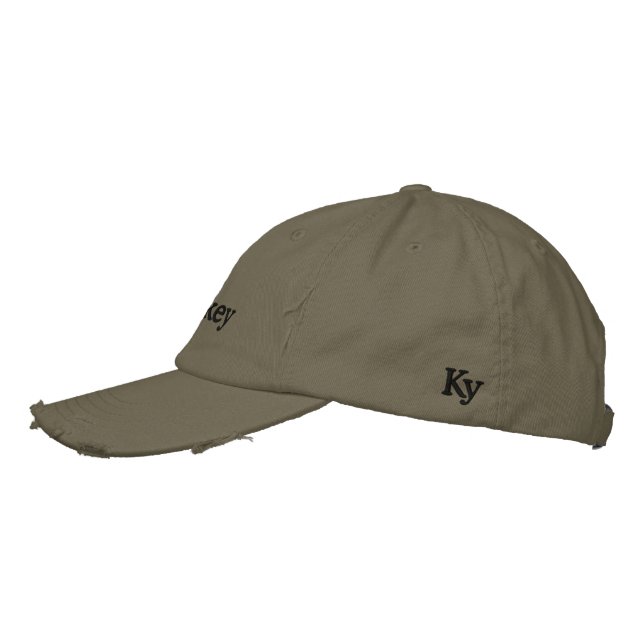 Kentucky bourbon Embroidered Baseball Cap  (Left)
