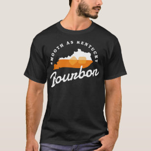 Kentucky Bourbon Smooth As Kentucky Bourbon KY Whi T-Shirt