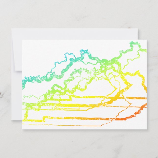 kentucky chill blur invitation (Front)