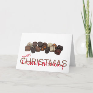 Kentucky   Christmas Card, state specific Holiday Card