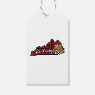 Kentucky Christmas Gift Tags