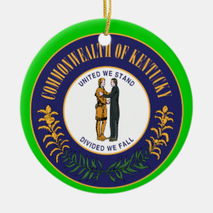 Kentucky Christmas Ornament