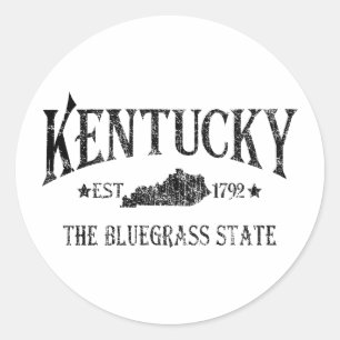 Kentucky Classic Round Sticker