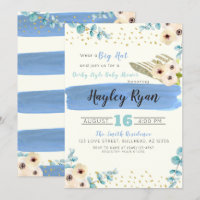 Kentucky Derby Big Hat Eucalyptus Boy Baby Shower