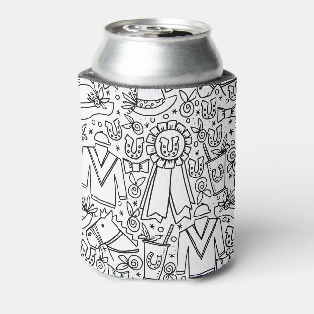 Kentucky Derby Party Coozie (Can Back)