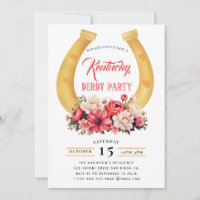 Kentucky Derby Party Invitation