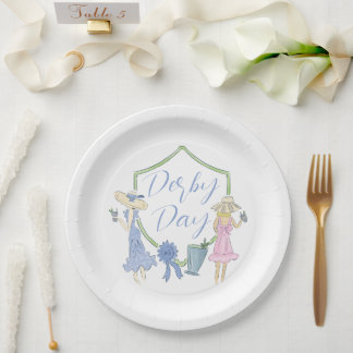 Kentucky Derby Party Paper Plate