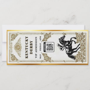 Kentucky Derby VIP Ticket Invitation Template