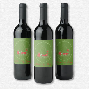 Kentucky Derby Wine Label