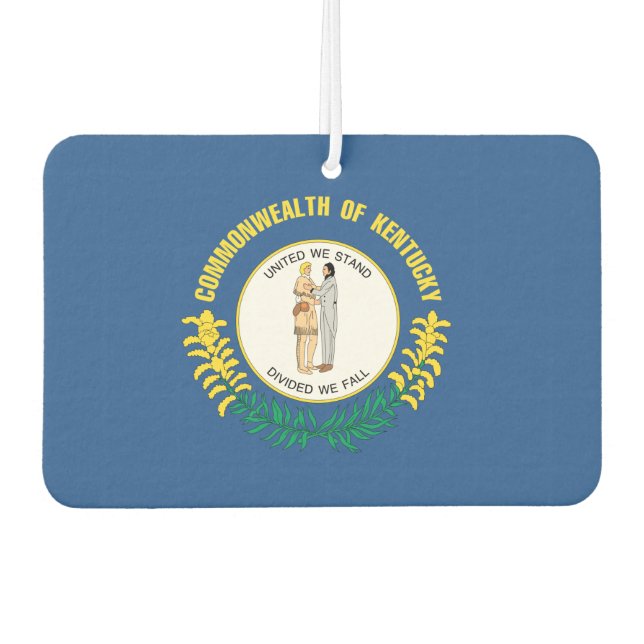 KENTUCKY Flag - Car Air Freshener (Front)
