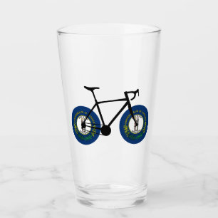 Kentucky Flag Cycling Glass