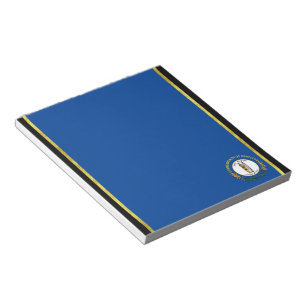 Kentucky flag notepad