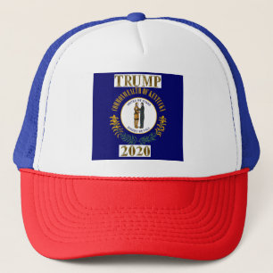 KENTUCKY FLAG TRUCKER HAT