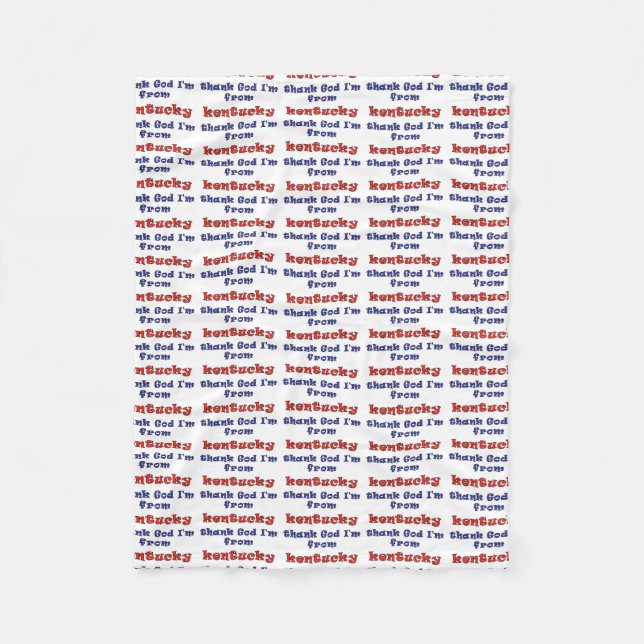 Kentucky Fleece Blanket (Front)