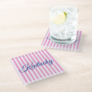 Kentucky glass coaster