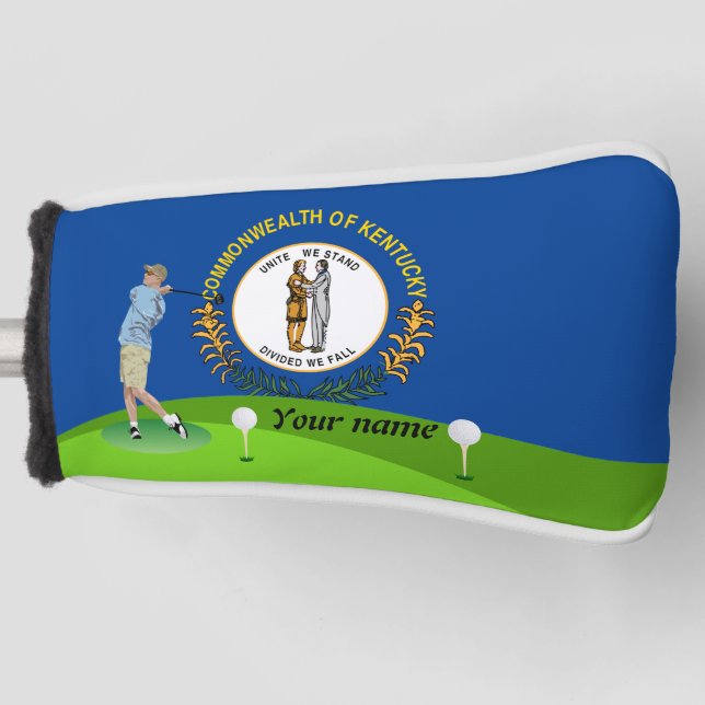 Kentucky Golf Head Cover (Front)