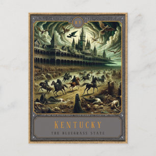 Kentucky   Gothic Art Postcard