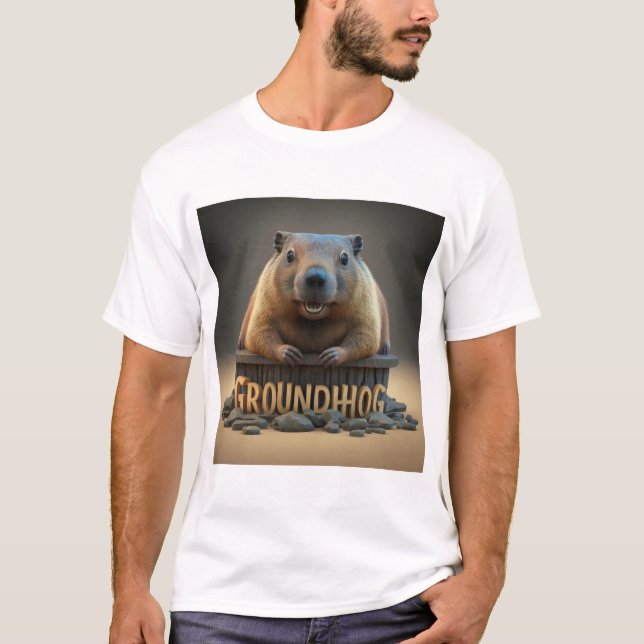kentucky groundhog dies on groundhog day T-Shirt (Front)