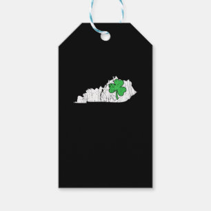 Kentucky Happy St. Patrick's Day Funny Lucky Shamr Gift Tags