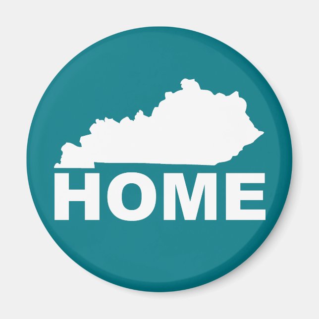 Kentucky Home Away From State Fridge Magnet (Front)