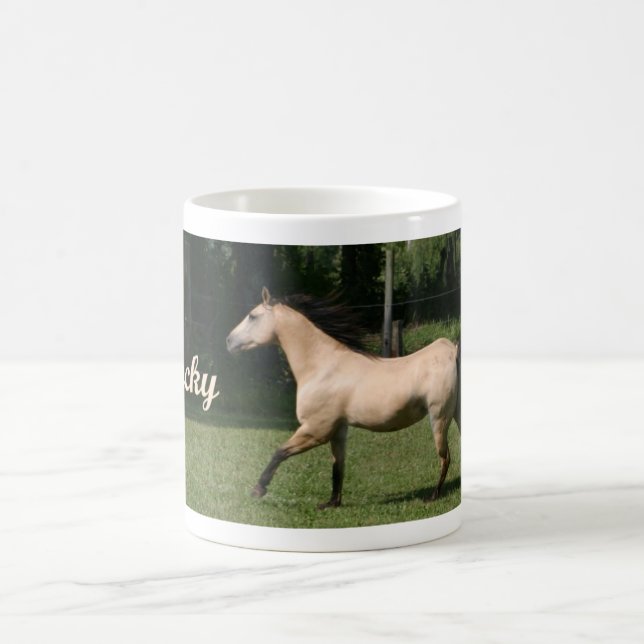 Kentucky horse coffee mug (Center)