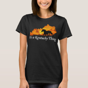 Kentucky Horse Farm Sunrise Derby T-Shirt