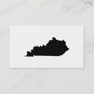 Kentucky in Black and White Business Card