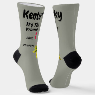 Kentucky It's That Friendly Socks