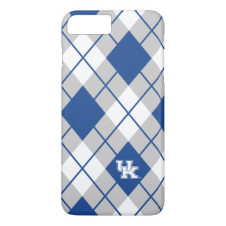 Kentucky | Kentucky Argyle Pattern iPhone 8 Plus/7 Plus Case