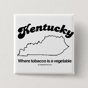 KENTUCKY - "KENTUCKY STATE MOTTO" T-shirts and Gea 15 Cm Square Badge