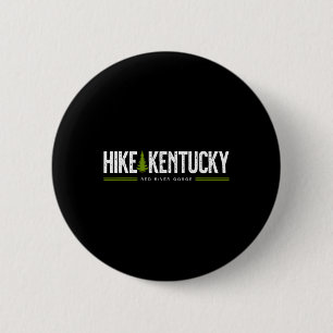 Kentucky Ky Red River Gorge Hike Tree Retro Graphi 6 Cm Round Badge