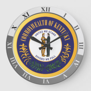 Kentucky Large Clock