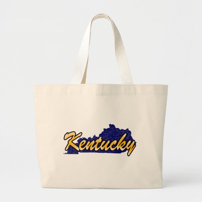Kentucky Large Tote Bag (Front)