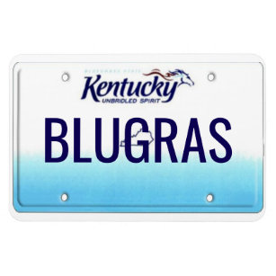 Kentucky License Plate Flexible Magnet
