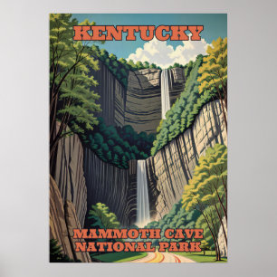 Kentucky Mammoth Cave National Park V01 Poster