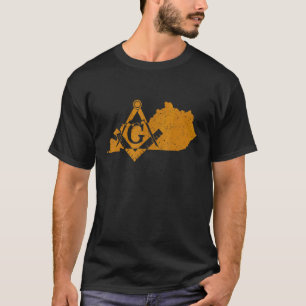 Kentucky Masons Grand Lodge F&am Freemason Father' T-Shirt