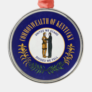 Kentucky Metal Ornament