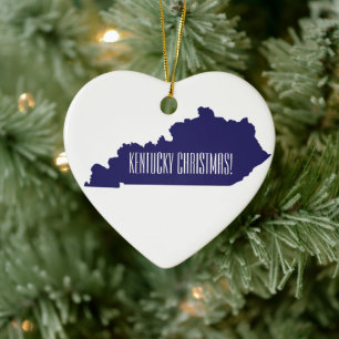Kentucky personalised Christmas Ornament