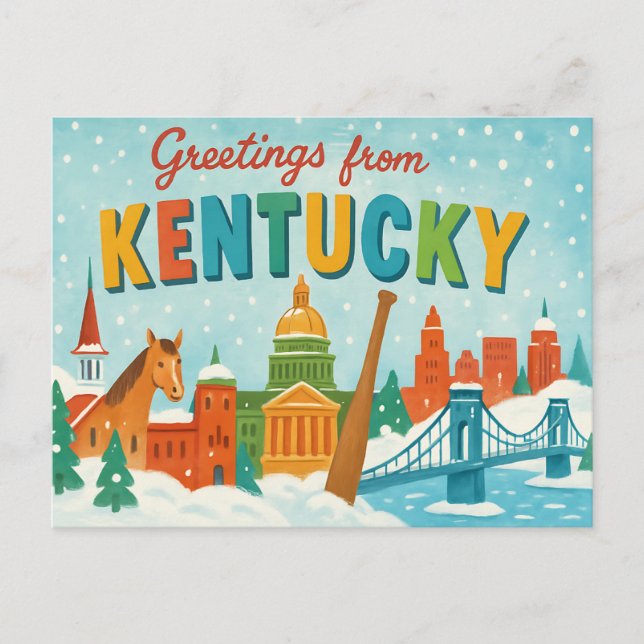 KENTUCKY Postcard (Front)