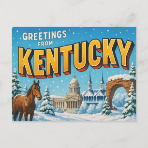 KENTUCKY Postcard