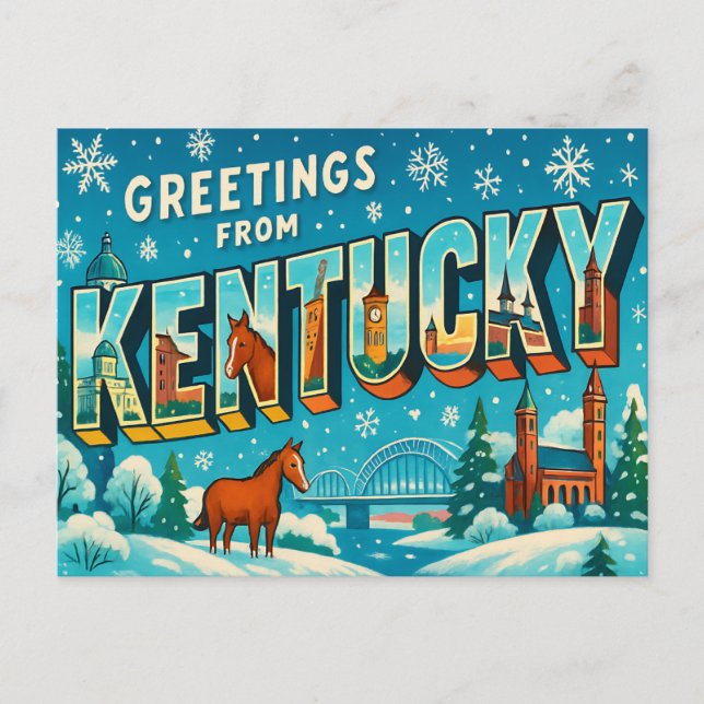 KENTUCKY Postcard (Front)
