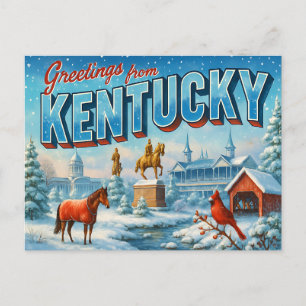 KENTUCKY Postcard