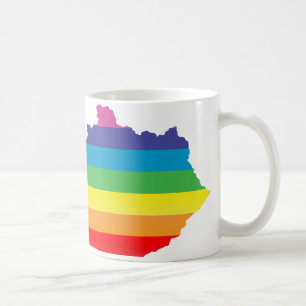 kentucky pride. striped. coffee mug
