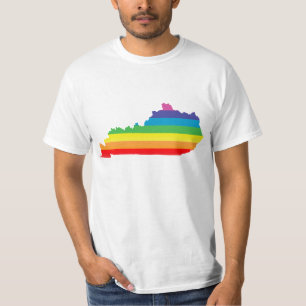 kentucky pride. striped. T-Shirt