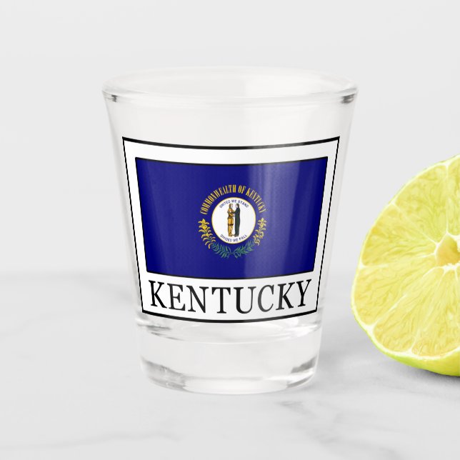 Kentucky Shot Glass (Front)