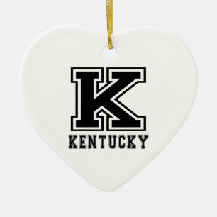 Kentucky State Designs Ceramic Tree Decoration