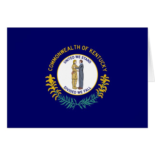 Kentucky State Flag (Front Horizontal)