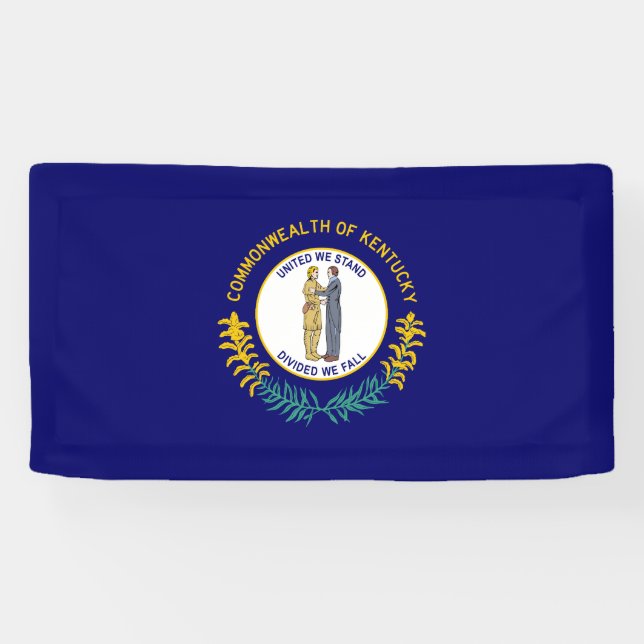 Kentucky State Flag Banner (Horizontal)