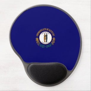 Kentucky State Flag Design Gel Mouse Pad